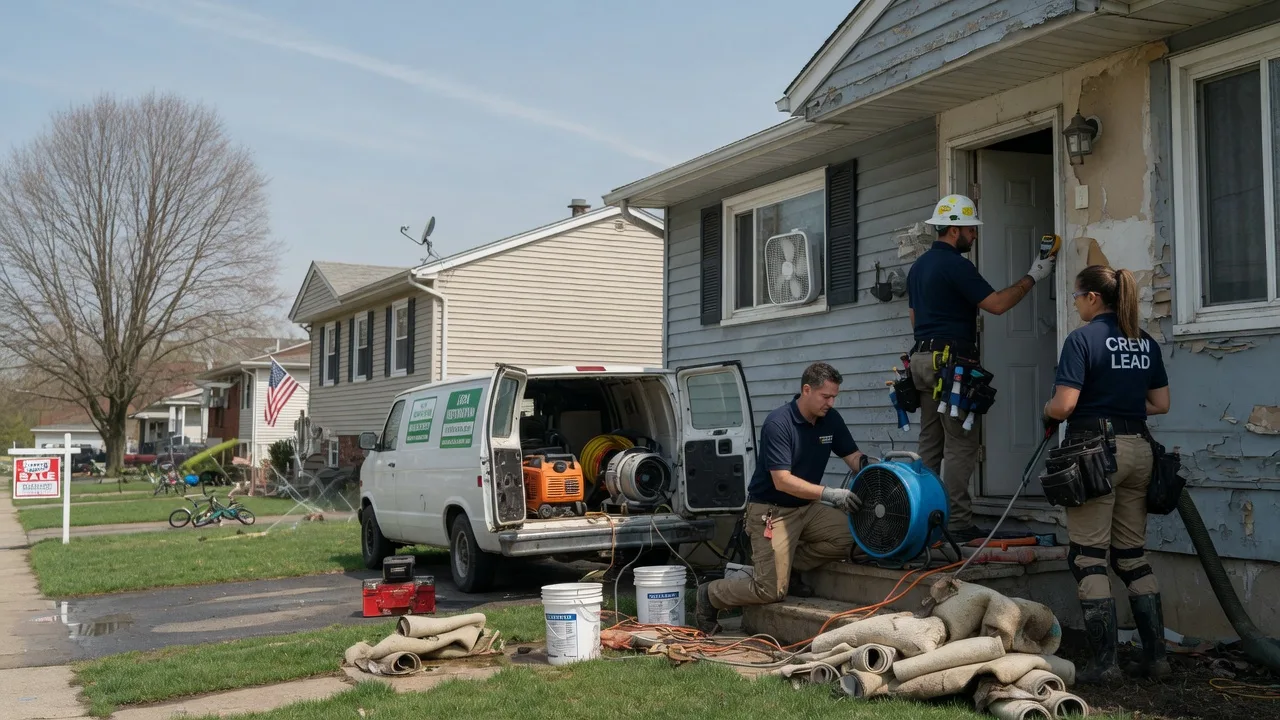 Flood Cleanup in Bethalto, IL near me